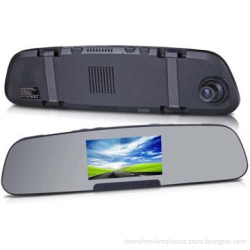 Ambarella A7,super HD 4.3" LCD 120degree WDR&HDR night vision rear-view mirror cameras